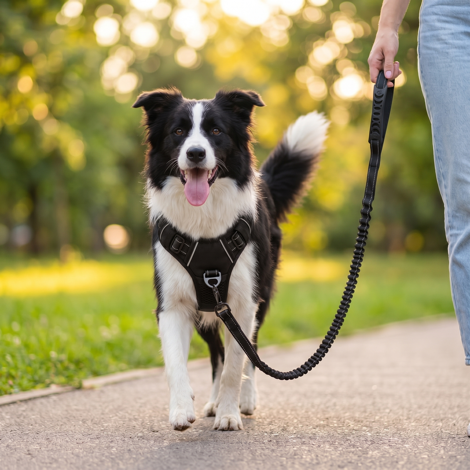 Laisse elastique Caninou - lifestyle