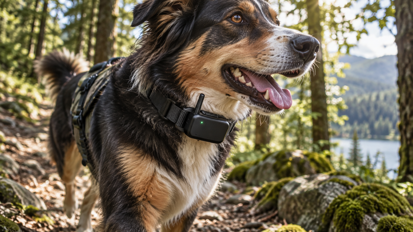 Collier gps chien