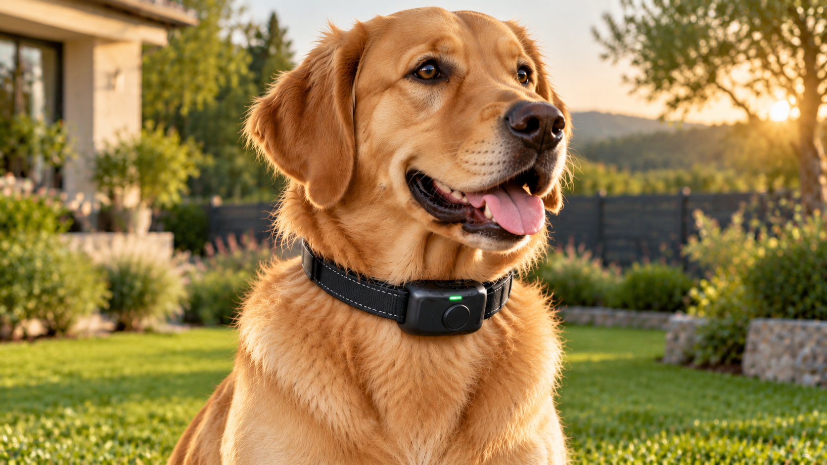 Collier anti fugue chien