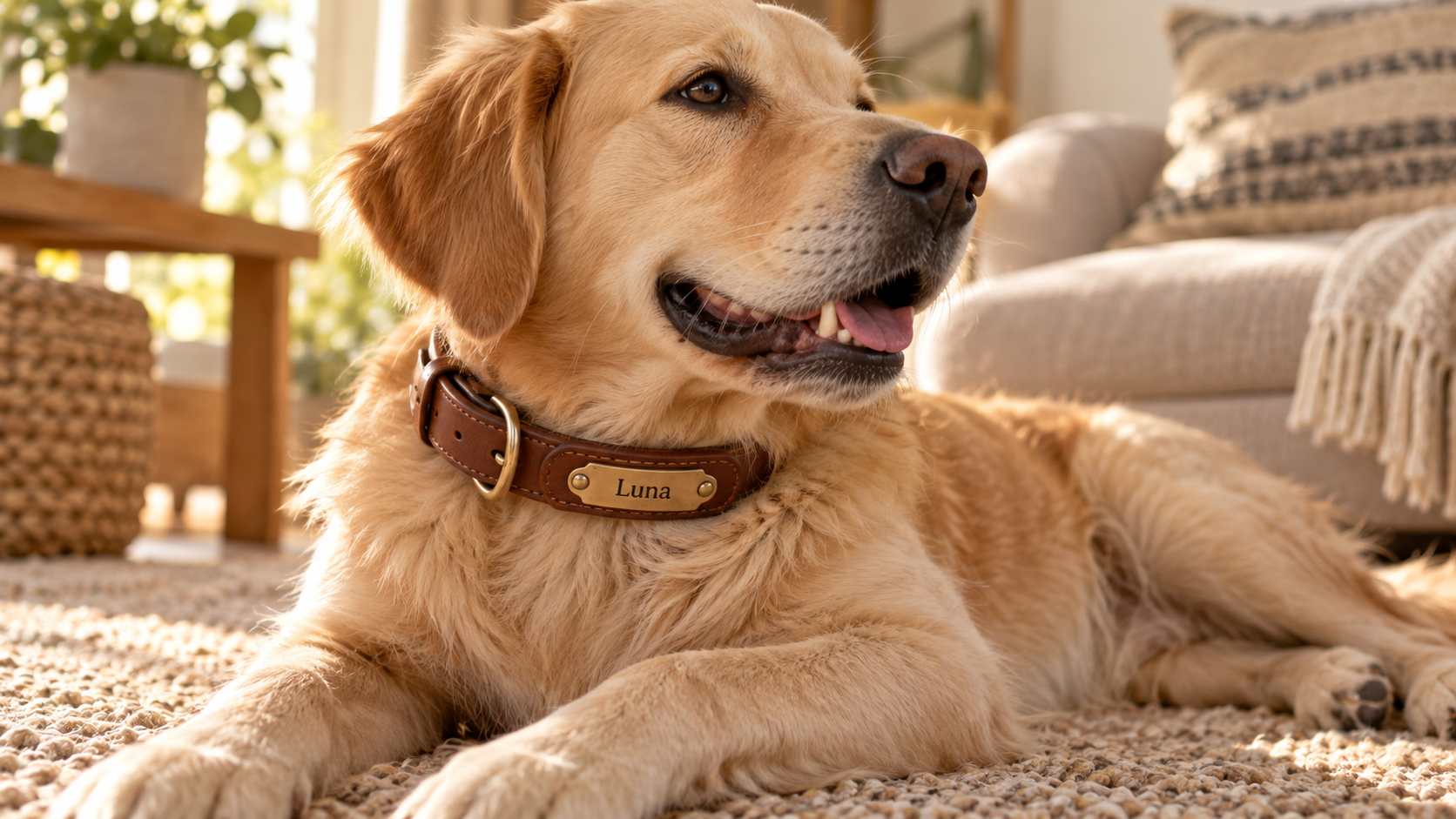 Collier chien personnalise