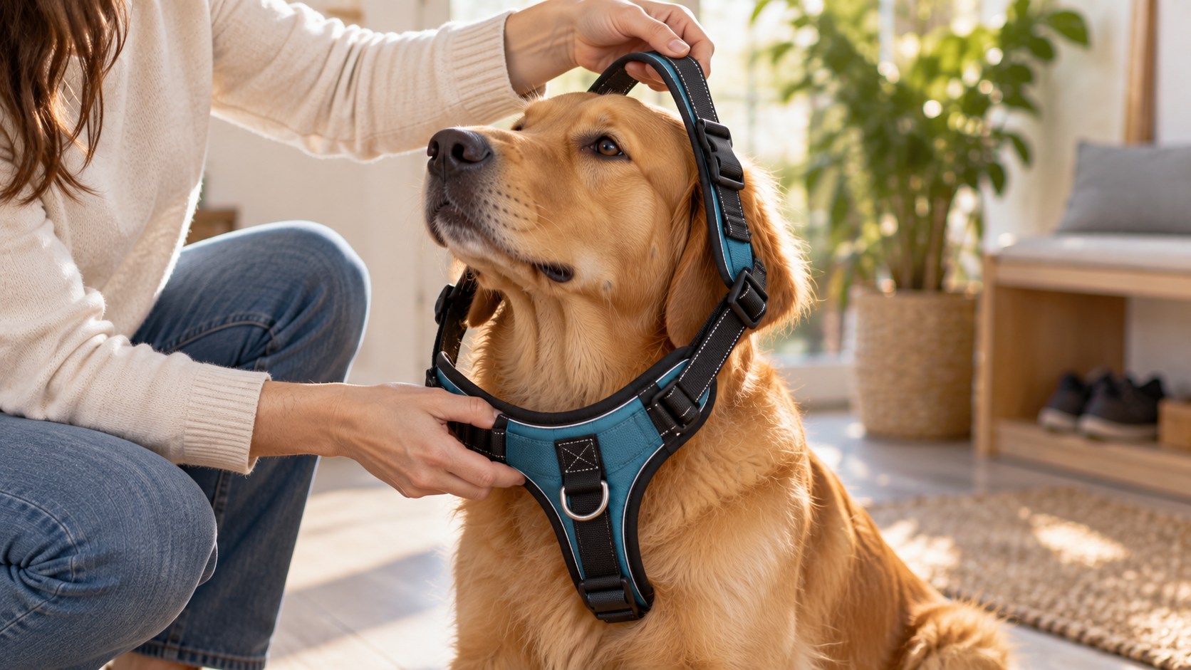 Comment mettre un harnais pour chien ?