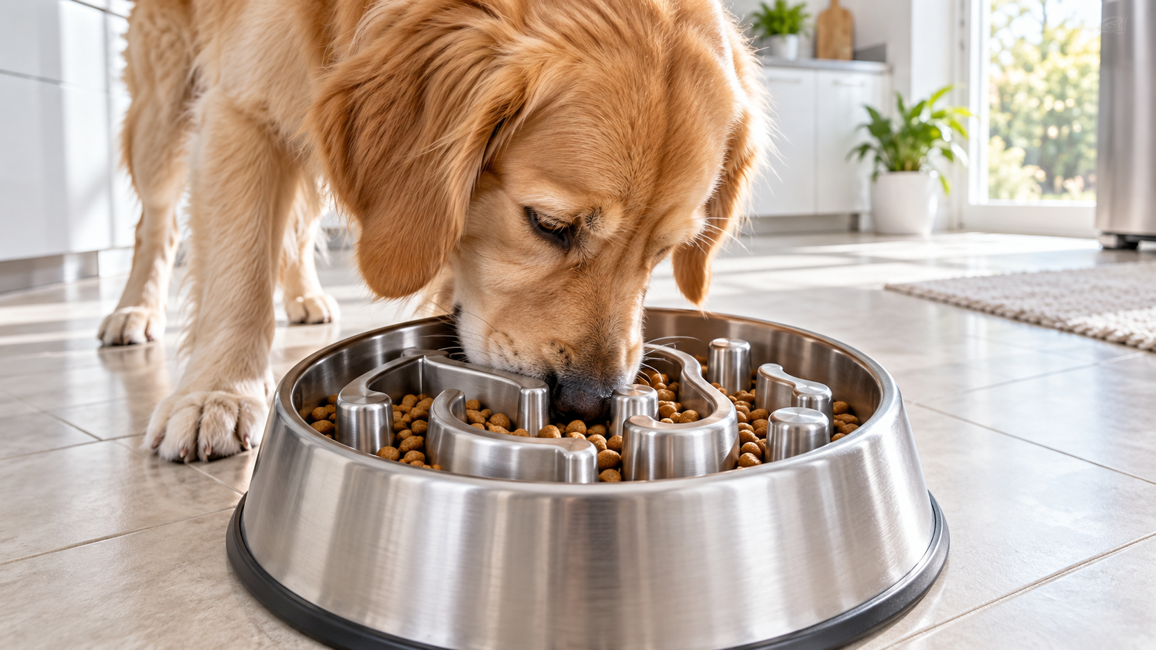 Comment une gamelle anti glouton chien transforme les repas en jeu