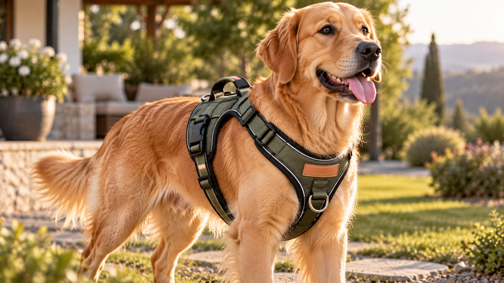 Le harnais chien personnalisé qui s'adapte à la morphologie de votre compagnon