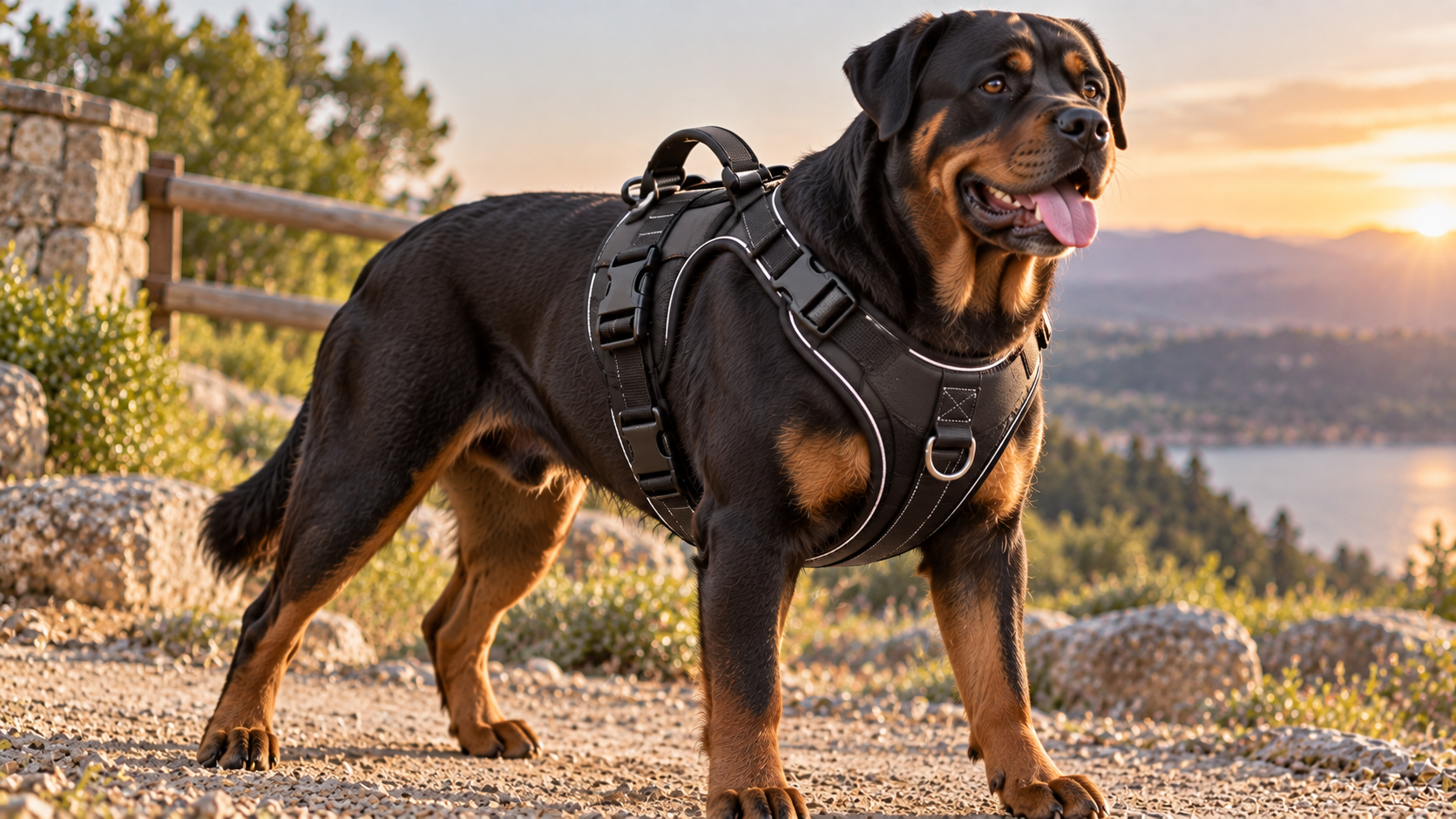 Harnais gros chien