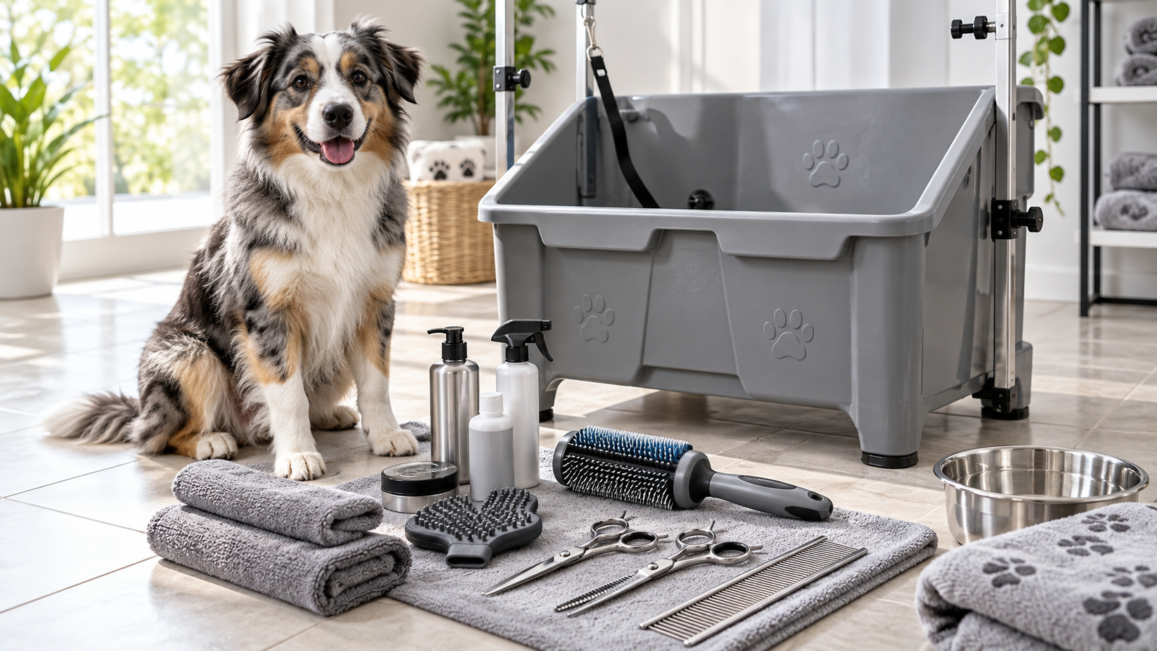 Quels sont les accessoires indispensables dans un kit toilettage chien ?