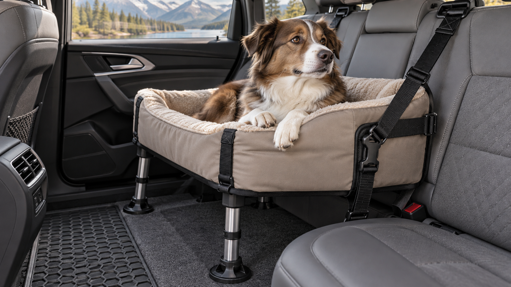 Panier chien voiture