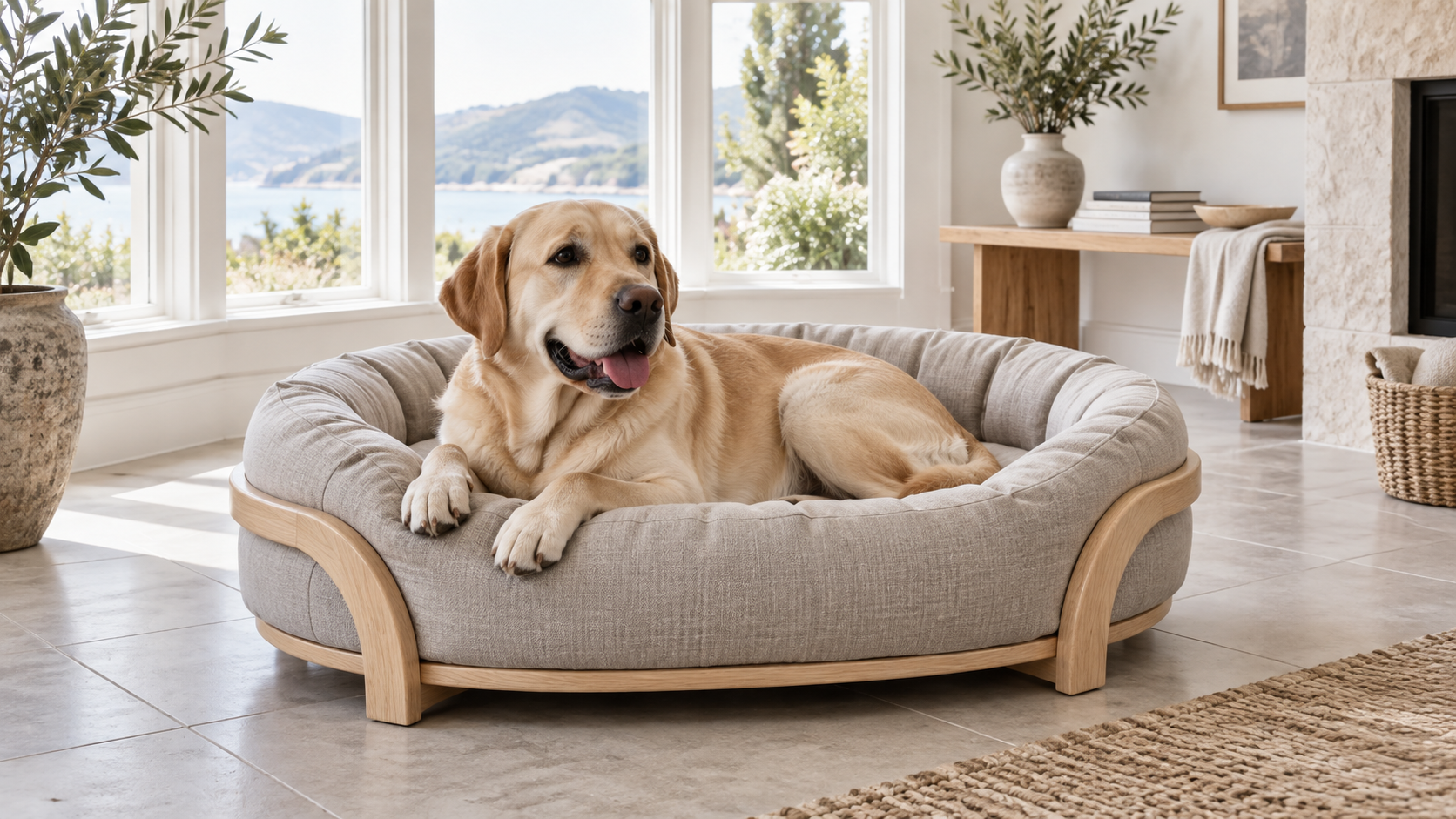 Panier pour grands chiens