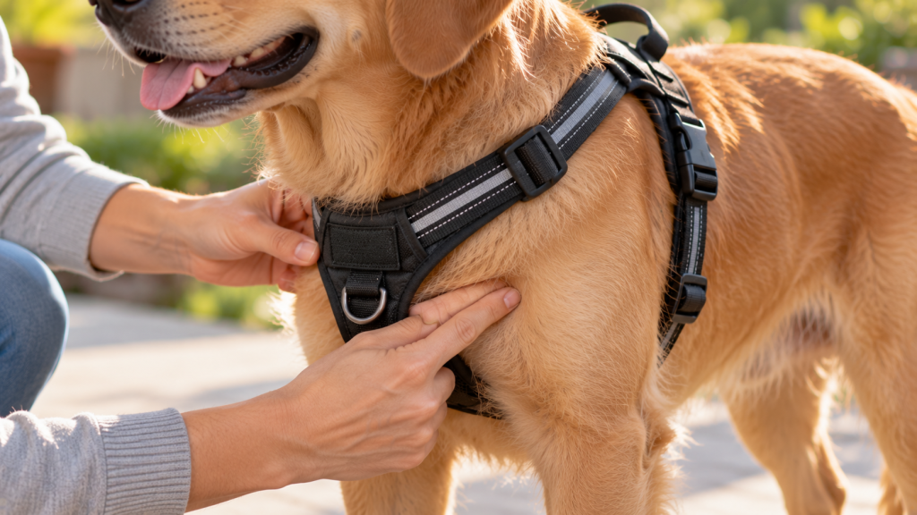 Comment mettre un harnais pour chien ?