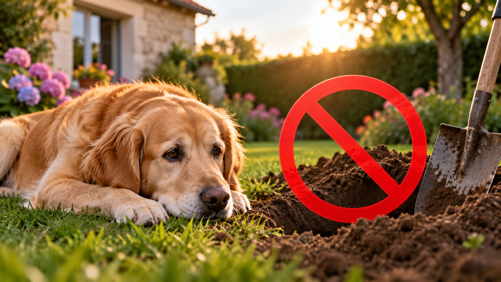 Peut on enterrer son chien dans son jardin
