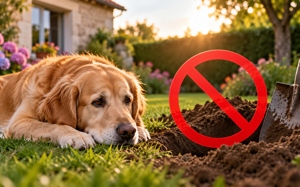 Peut on enterrer son chien dans son jardin