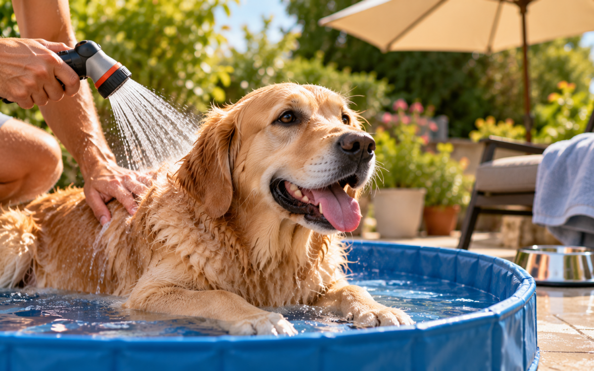 Comment rafraichir un chien ?