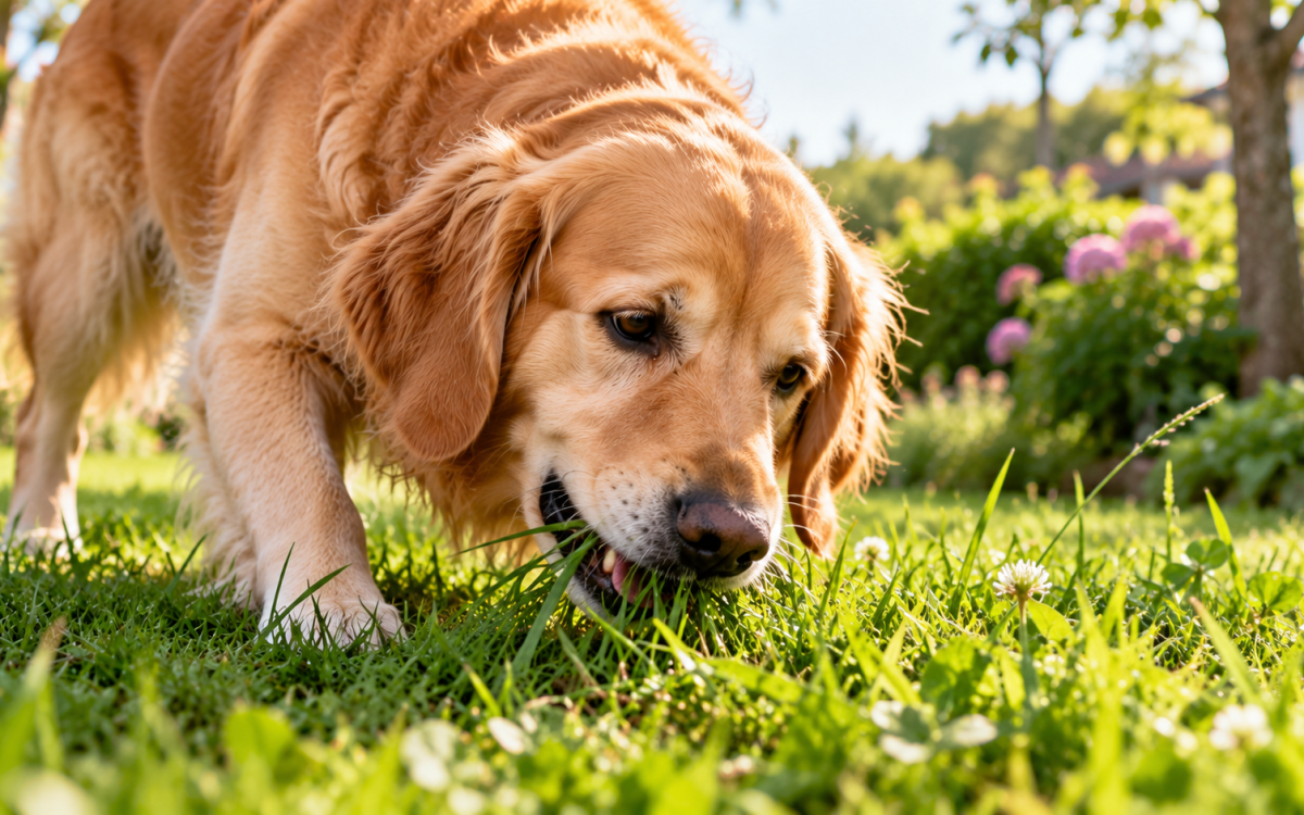 Pourquoi mon chien mange de l&rsquo;herbe ?