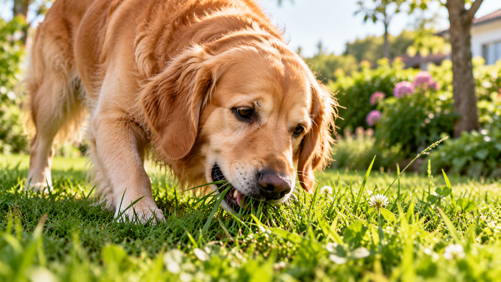 Pourquoi mon chien mange de l'herbe ?